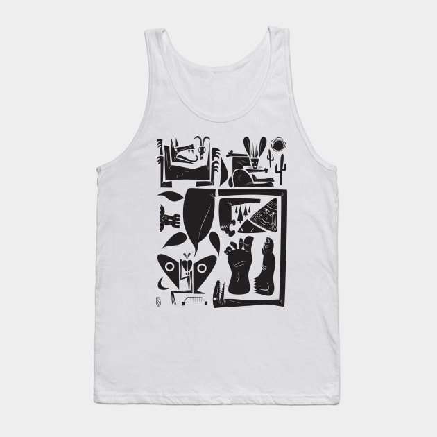 Cryptids Tank Top by rcatron